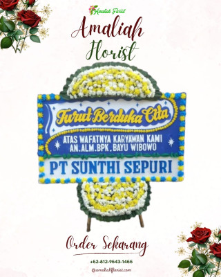 Papan Bunga Duka di Mamburungan Timur