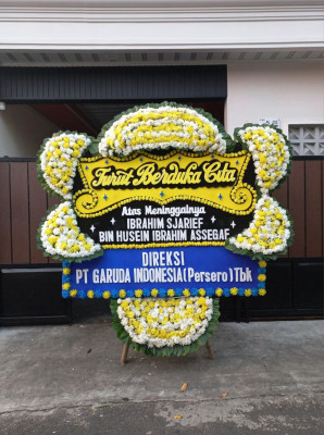 Papan Bunga Duka di Mamburungan Timur