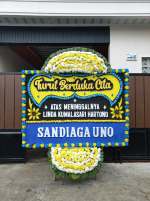 Papan Bunga Duka di Mamburungan Timur